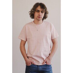 Lady White Co. x Canoe Club "Perfect Pink" Pigment Dyed T-Shirt Medium
